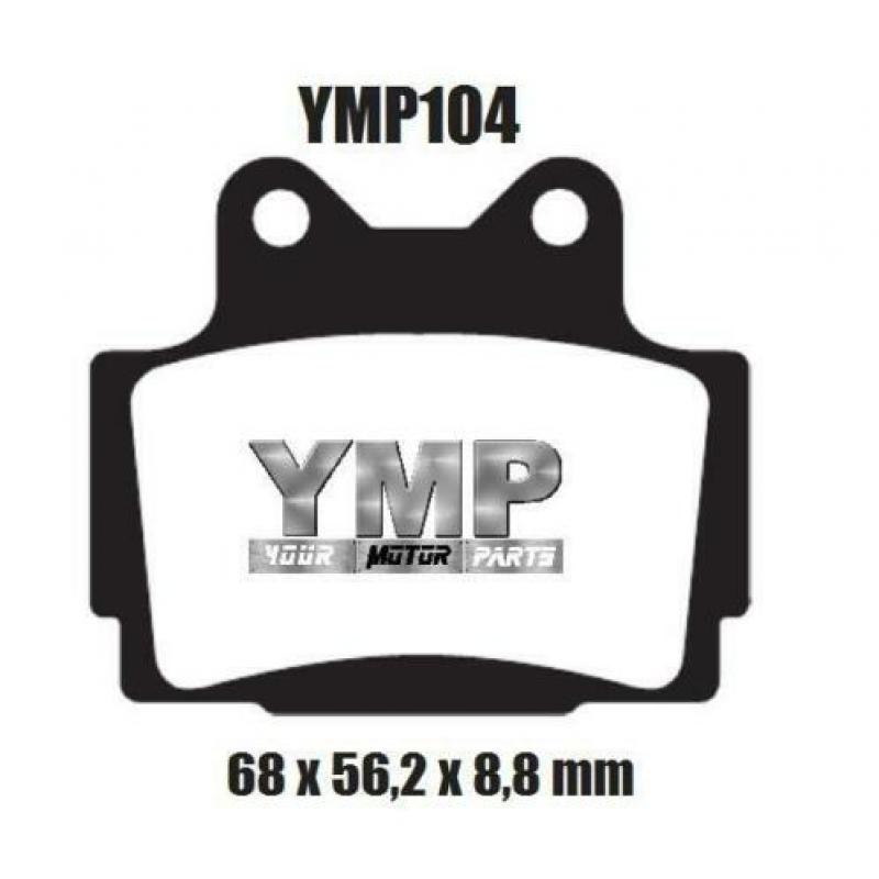 Remblokken Yamaha RD500 alle typen remblok RD 500 LC 500LC