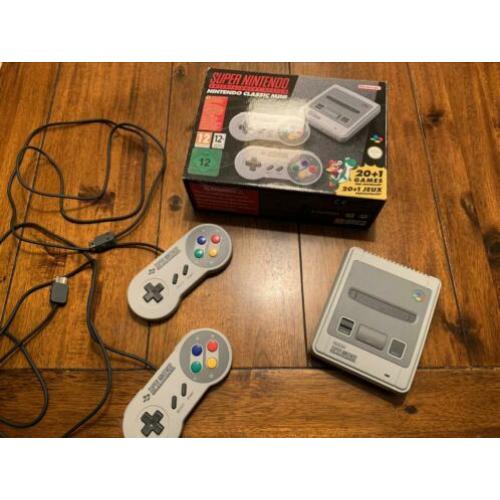 Super Nintendo mini, werkt perfect