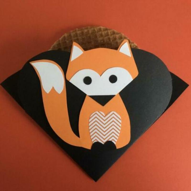 Leuk hoesjes voor stroopwafeltraktatie