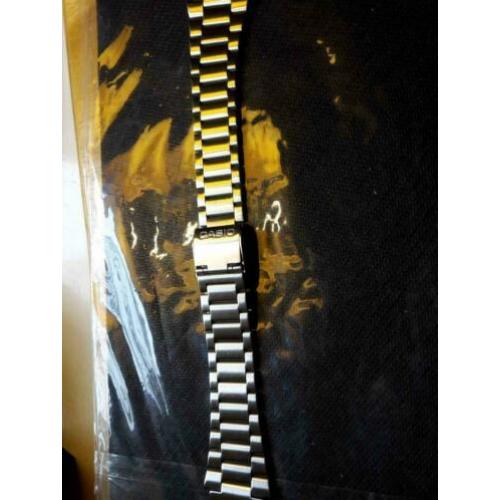Nieuwe Ongebruikte Origineel Casio Stalen Horloge band 18 mm