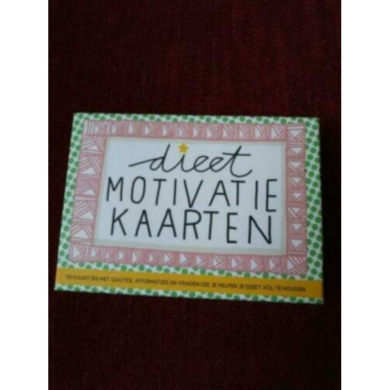 Dieet motivatie kaarten € 10,00