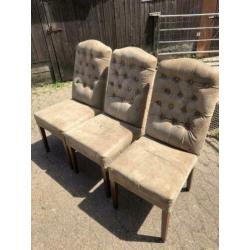 Te koop, 6 eethoekstoelen