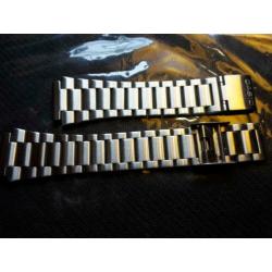 Nieuwe Ongebruikte Origineel Casio Stalen Horloge band 18 mm