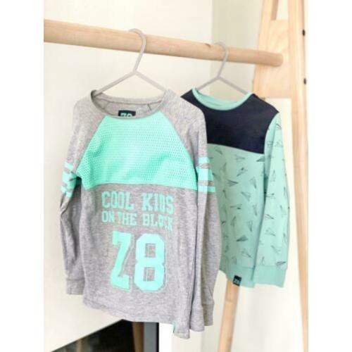 Z8 shirts mint - paper planes vliegtuigjes