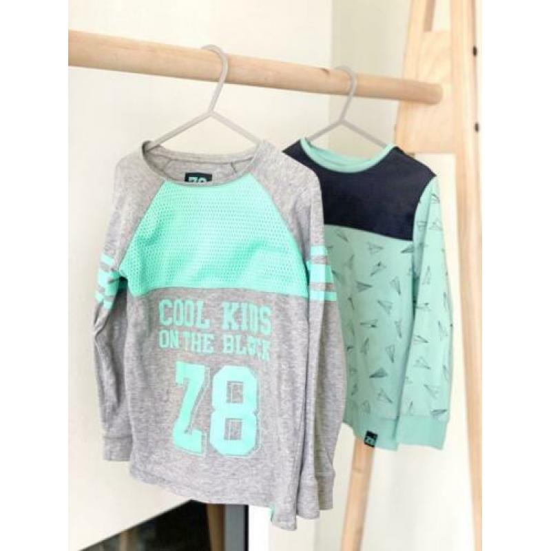 Z8 shirts mint - paper planes vliegtuigjes