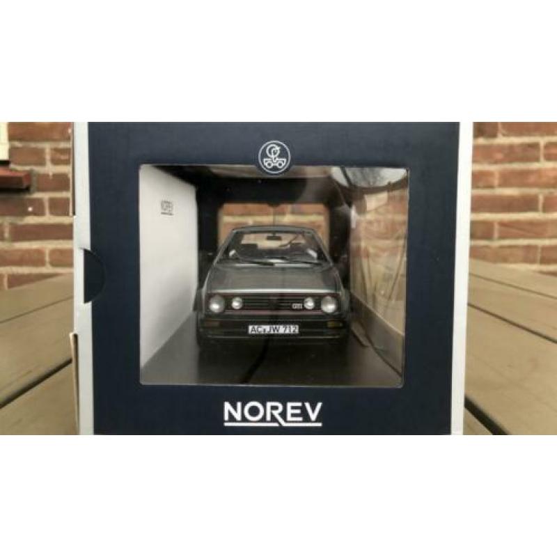 Volkswagen golf 2 GTI grey Norev in box