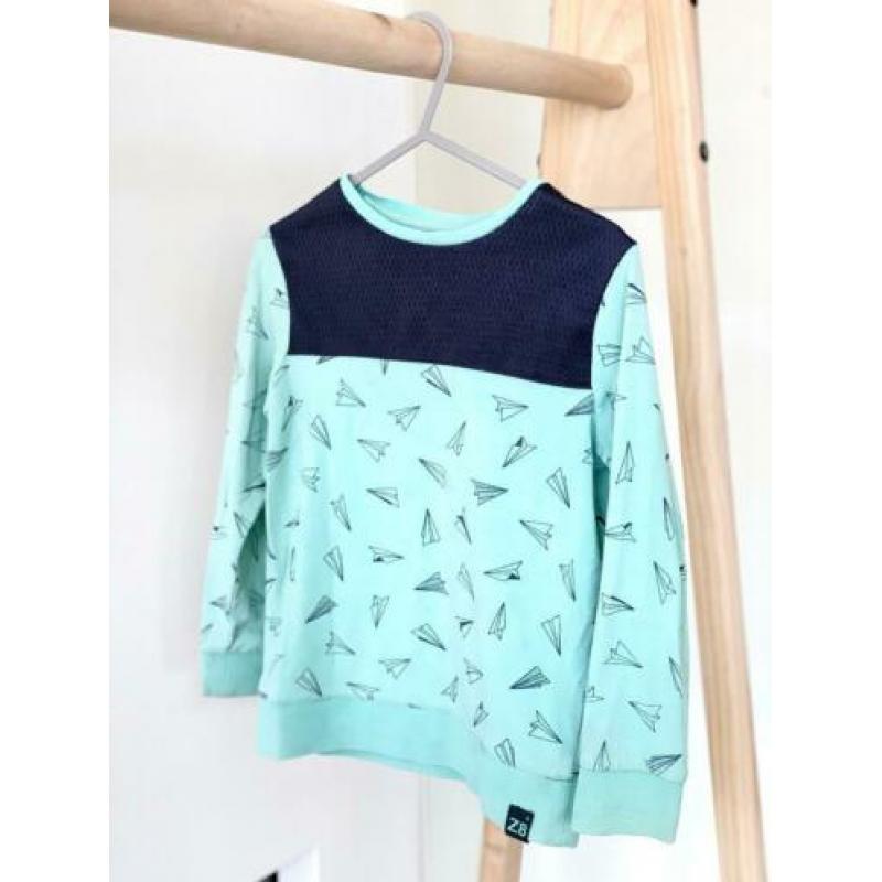 Z8 shirts mint - paper planes vliegtuigjes