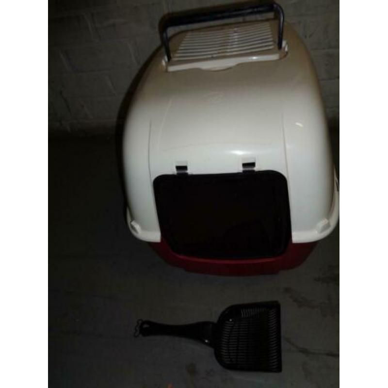 kattebak met boven filters
