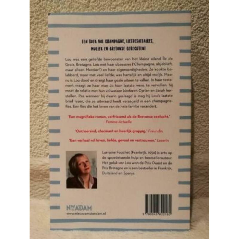 Boek "Het geluk van Lou" van Lorraine Fouchet.