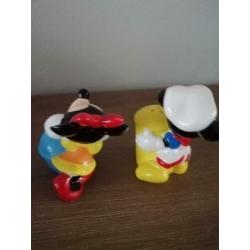 Mickey en Minnie Mouse peper en zout setje