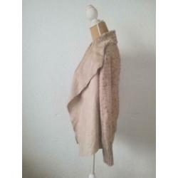 Orsay Cardigan wolmix met heerlijk zacht bont, maat M/38/40