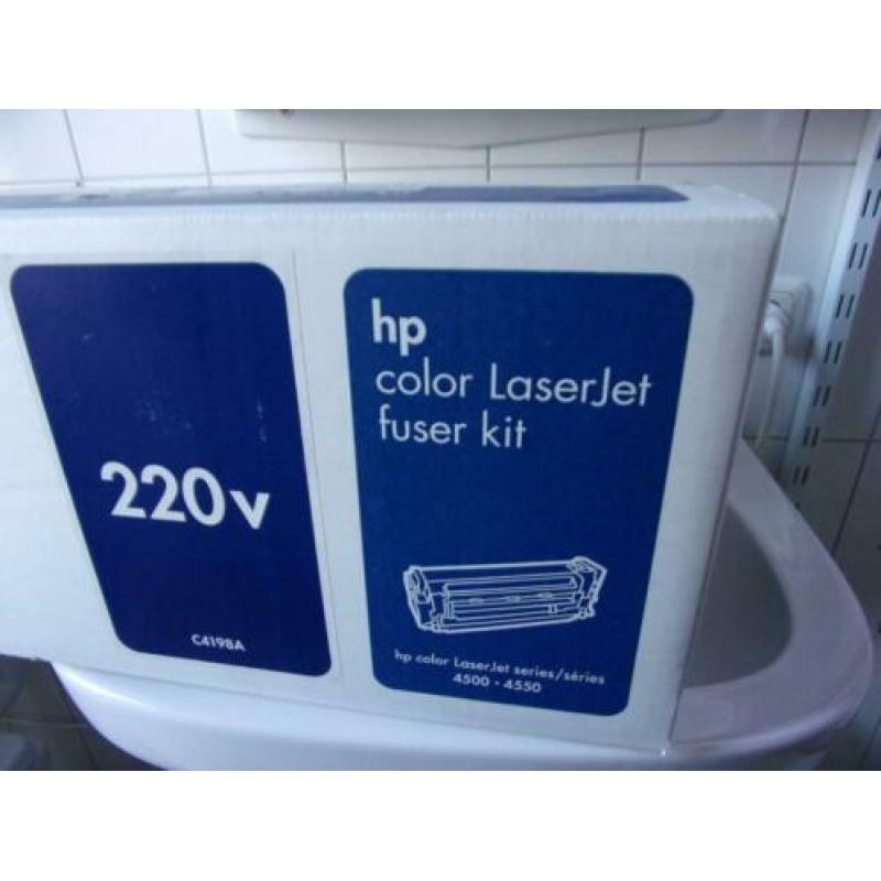 Set toners + fuserkits voor de HP 4500-4550