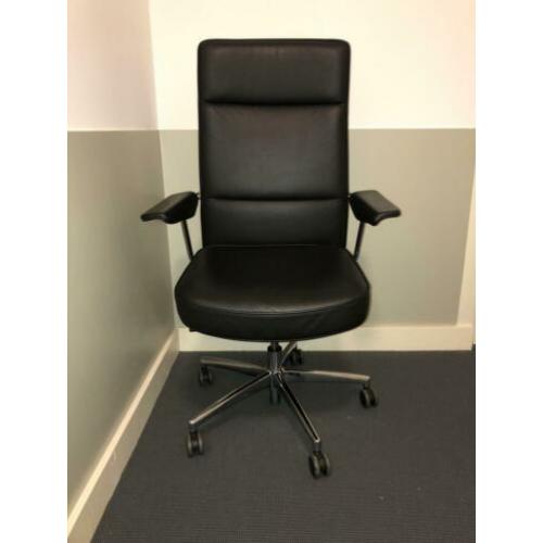 Thonet leren bureaustoel