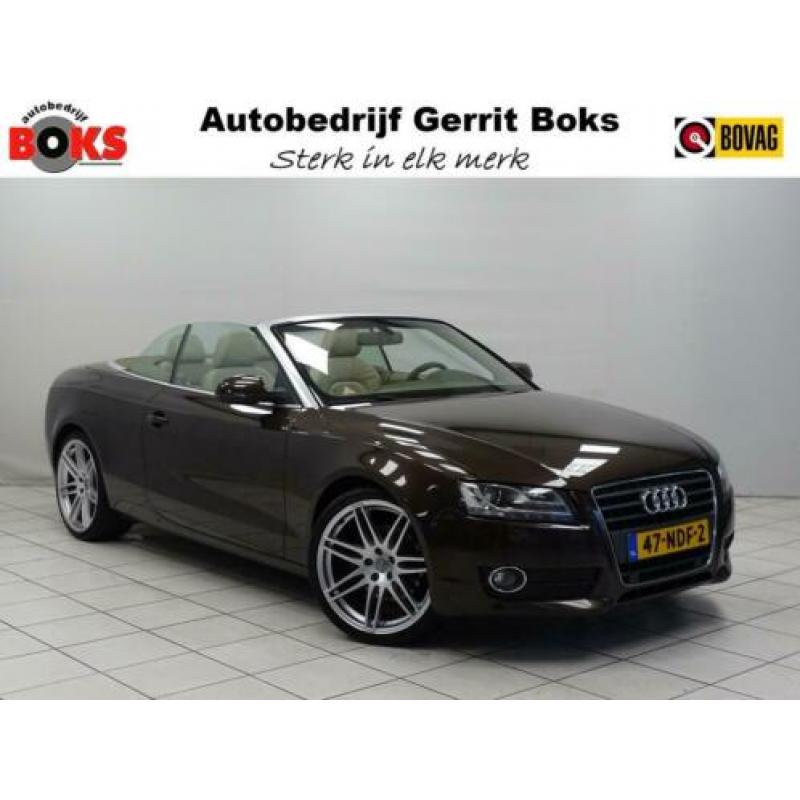 Audi A5 Cabriolet 2.0 TFSI Pro Line Automaat Navigatie Leder
