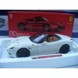 Bburago Signature 1/18 Ferrari California Cabriolet Wit