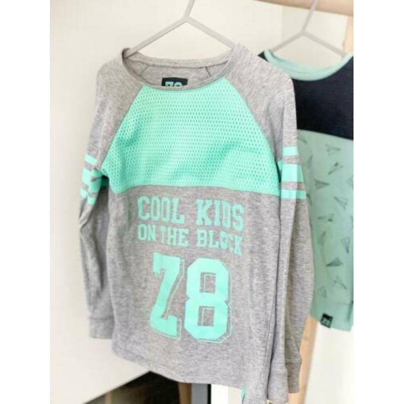 Z8 shirts mint - paper planes vliegtuigjes