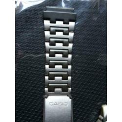 Nieuwe Ongebruikte Origineel Casio Stalen Horloge band 18 mm