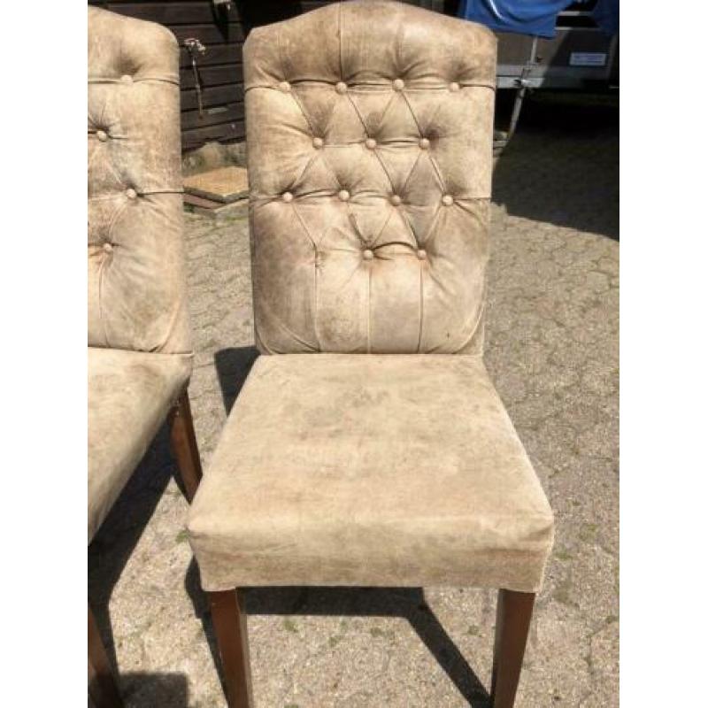 Te koop, 6 eethoekstoelen