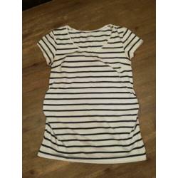 4 positie / zwangerschap shirts en jeans. Mt M / 38/40