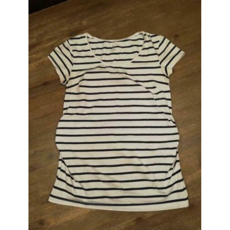 4 positie / zwangerschap shirts en jeans. Mt M / 38/40