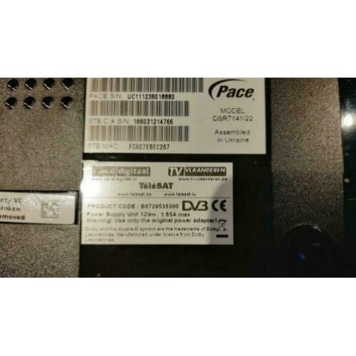Digital Satellite HD receiver DSR 7141
