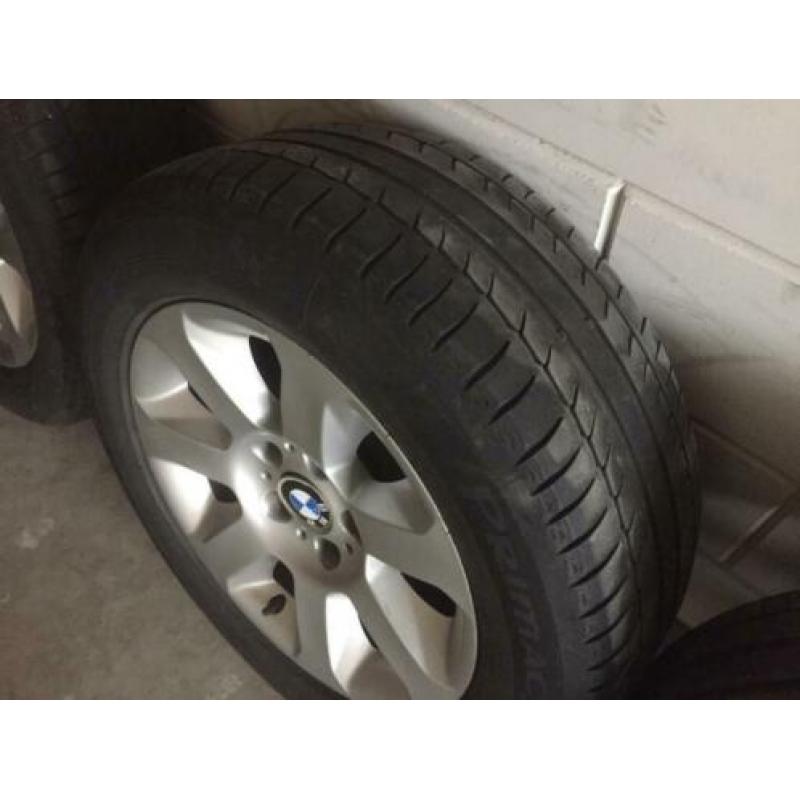 BMW E60 16 inch velgen met banden te koop