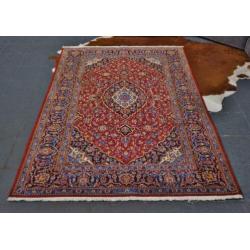 Schitterend handgeknoopt perzisch Kashan tapijt Iran 2,2 1,4