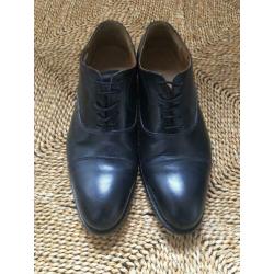Marvin & Co leren veterschoenen oxford 46 zwart
