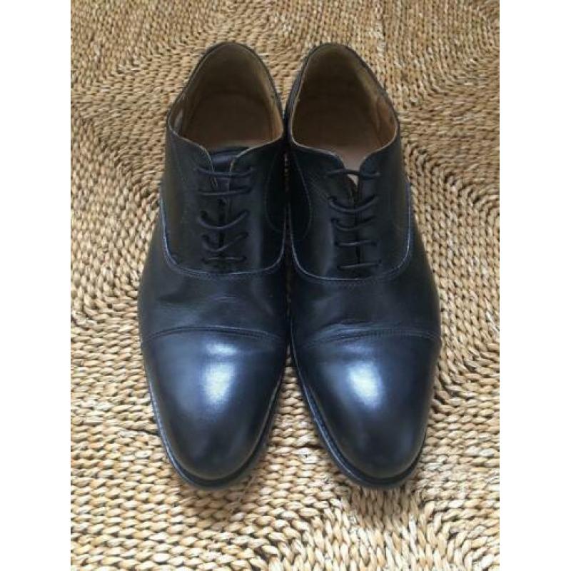 Marvin & Co leren veterschoenen oxford 46 zwart