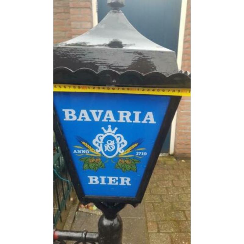 Bavaria bier lamp reclame, mancave