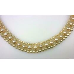 Opruiming Vintage parel collier / Z5677a
