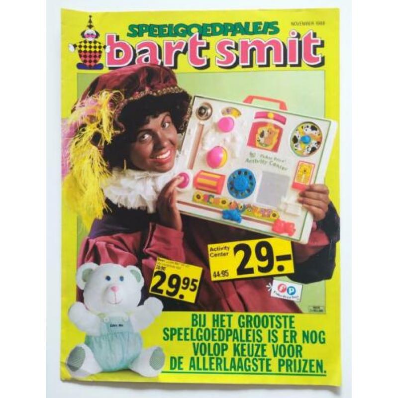 Bart Smit Sinterklaas speelgoed folder '88 Transformers