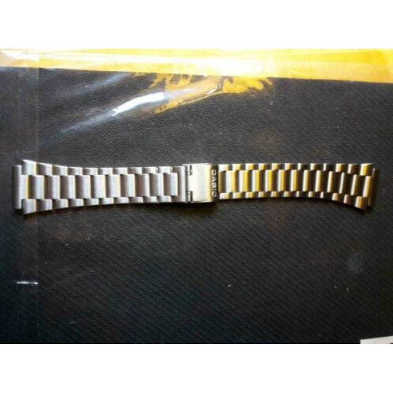 Nieuwe Ongebruikte Origineel Casio Stalen Horloge band 18 mm