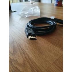 Displayport naar HDMI kabel. 180cm