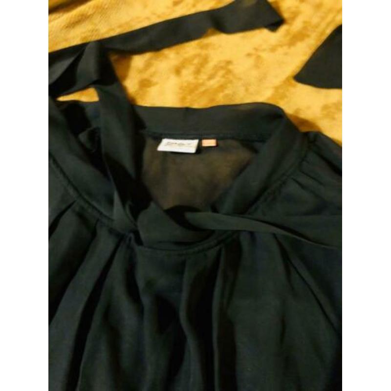 Nieuw. Zwarte transparante blouse ONLY. Maat M