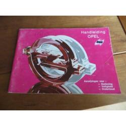 Instructieboek Opel Kadett, Ascona, Manta, Rekord 9-1979