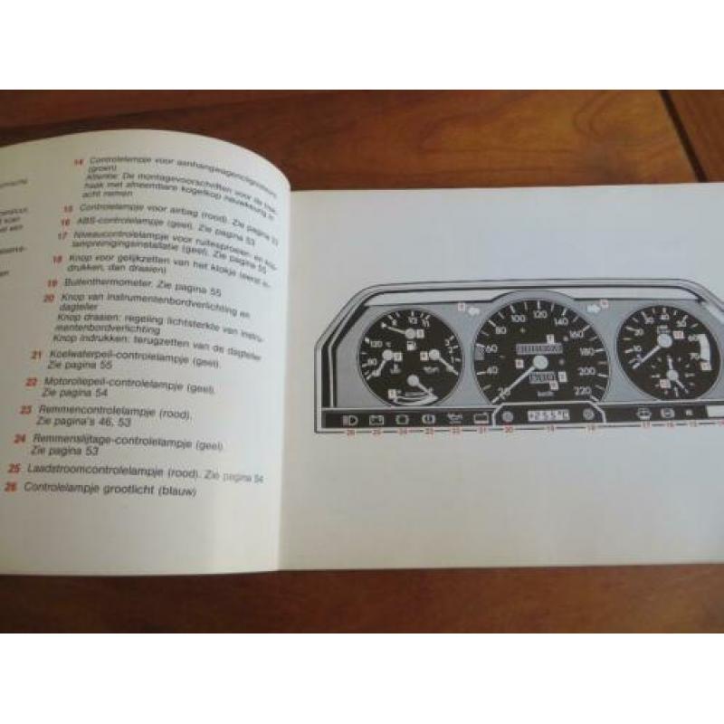 Instructieboek Mercedes 190-190E / 190D-190D 2.5 1985-1986