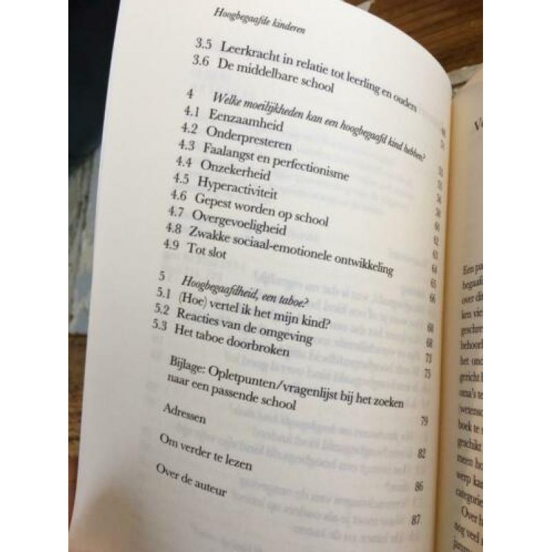 Hoogbegaafde kinderen. Jenny van Zanten.