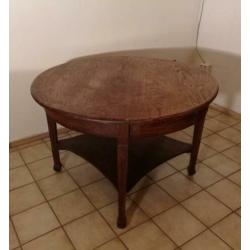 VINTAGE salontafel van eikenhout