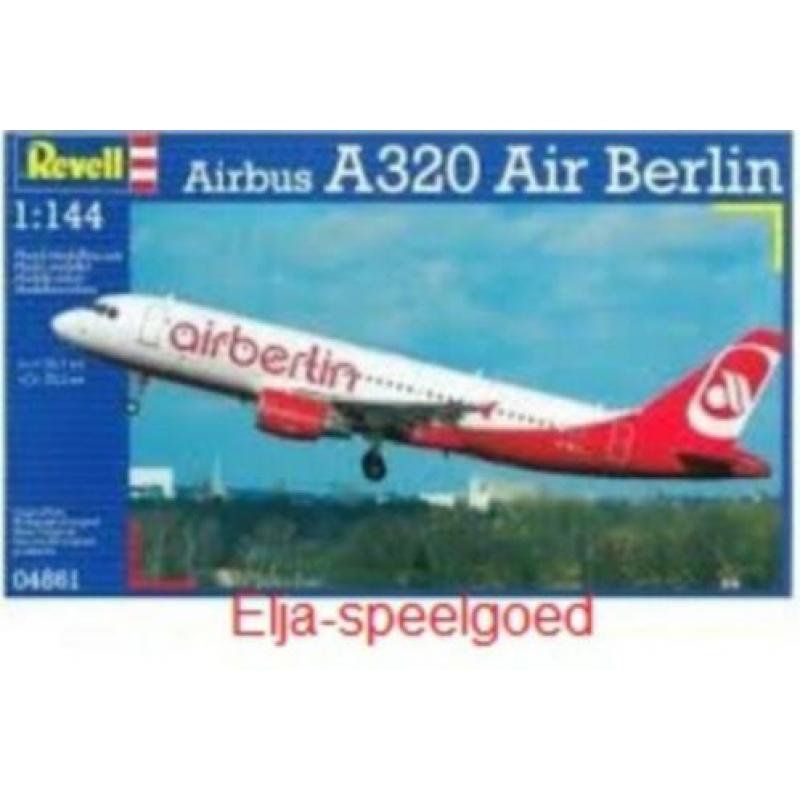 NIEUW Revell 1:144 AIRBUS A320 Air Berlin 04861 MODELBOUW