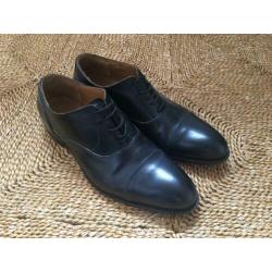 Marvin & Co leren veterschoenen oxford 46 zwart