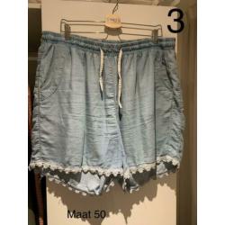Mooie kleding van MS Mode maat staat op de foto