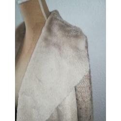 Orsay Cardigan wolmix met heerlijk zacht bont, maat M/38/40