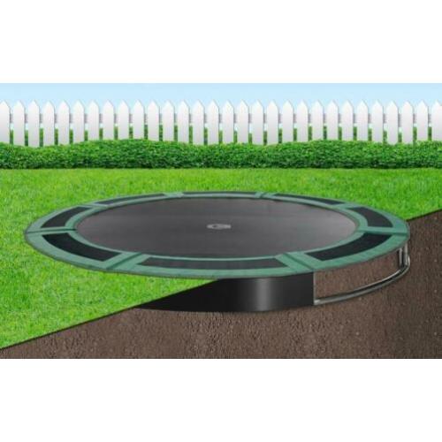 Ingraaf Trampoline Flatground Capital Play Groen 427 cm 814