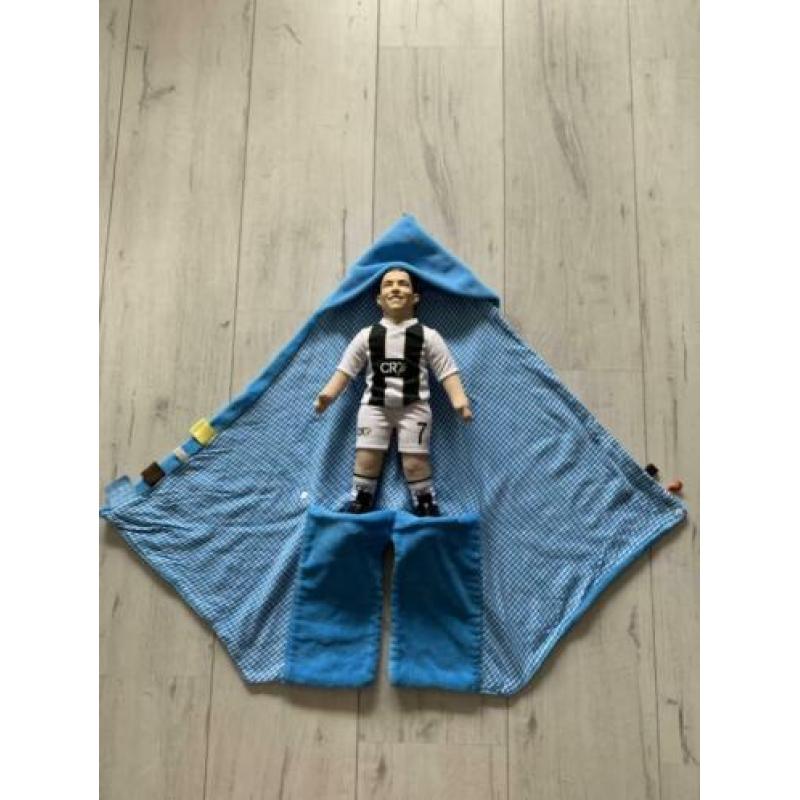 Snoozebaby wikkeldeken blauw.