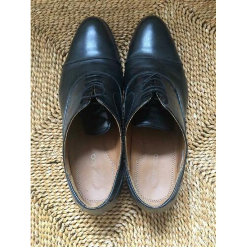 Marvin & Co leren veterschoenen oxford 46 zwart