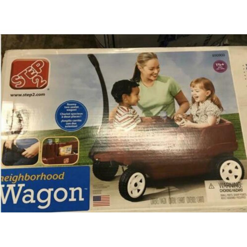 Step2 bolderkar voor 2 kinderen nieuw in doos