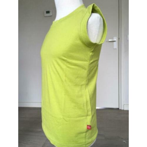 BLUE SEVEN top / shirt olijfgroen NIEUW mt 122 D4