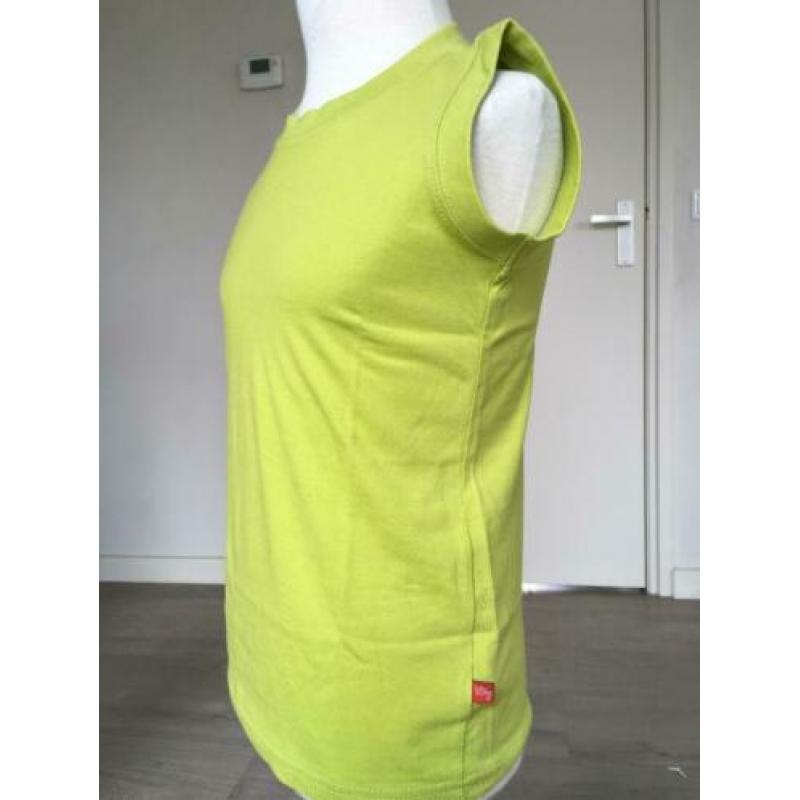 BLUE SEVEN top / shirt olijfgroen NIEUW mt 122 D4