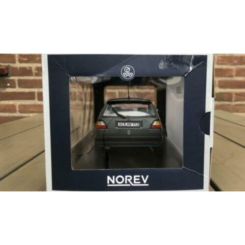 Volkswagen golf 2 GTI grey Norev in box